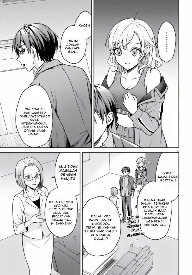 Negatte mo Nai Tsuihou Go kara no Slow Life? Intai Shita Hazu ga Nariyuki de Bishoujo Gal no Shishou ni Nattara Naze ka Mechakucha Natsukareta Chapter 08 Bahasa Indonesia