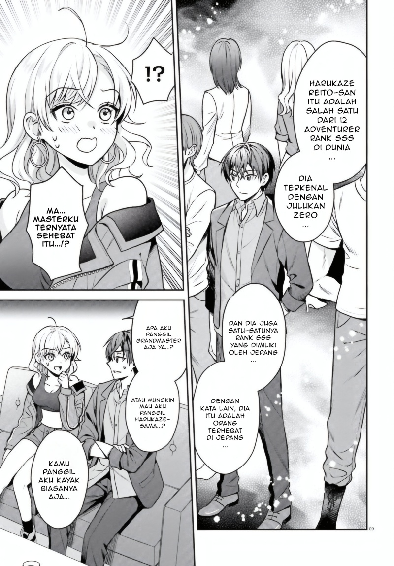 Negatte mo Nai Tsuihou Go kara no Slow Life? Intai Shita Hazu ga Nariyuki de Bishoujo Gal no Shishou ni Nattara Naze ka Mechakucha Natsukareta Chapter 08 Bahasa Indonesia