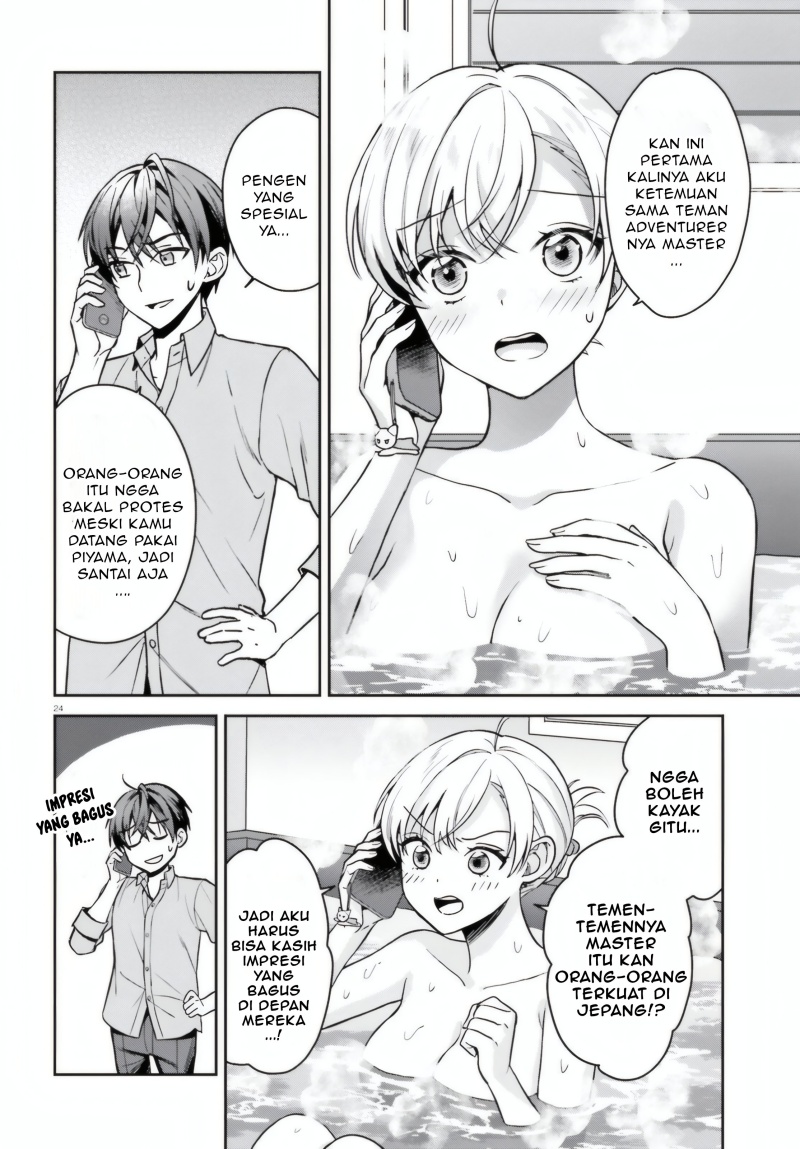 Negatte mo Nai Tsuihou Go kara no Slow Life? Intai Shita Hazu ga Nariyuki de Bishoujo Gal no Shishou ni Nattara Naze ka Mechakucha Natsukareta Chapter 08 Bahasa Indonesia