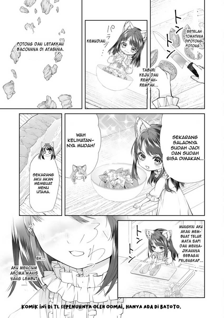 Neko Neko Youjo no Aijou Gohan ~Isekai de Mofumofu-tachi ni Ryouri wo Tsukurimasu!~ Chapter 03 Bahasa Indonesia