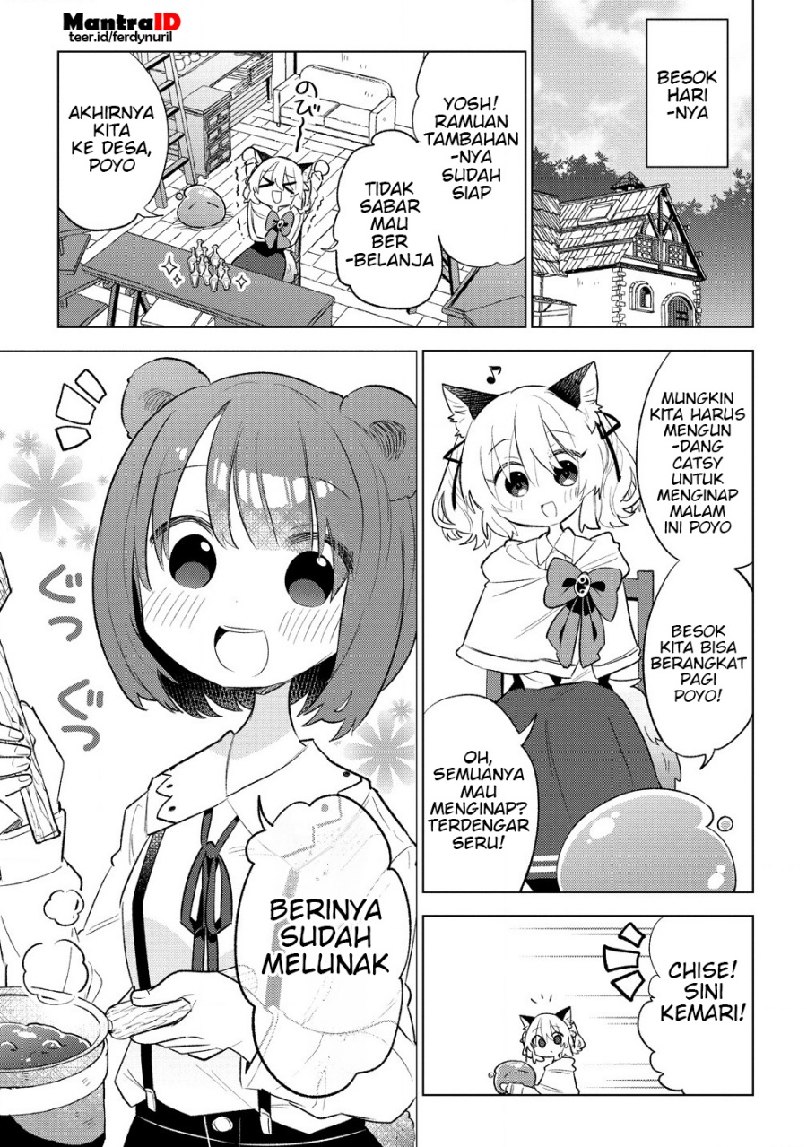 Nekomimi Shoujo wa Mori de Slow Life wo Okuritai: Mofumofu wa Shomou Shimashita ga, Seijo to ka Ouji-sama to ka wa Chuumongai desu Chapter 05.2 Bahasa Indonesia