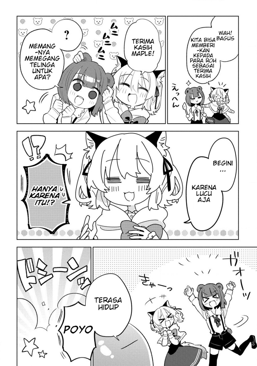 Nekomimi Shoujo wa Mori de Slow Life wo Okuritai: Mofumofu wa Shomou Shimashita ga, Seijo to ka Ouji-sama to ka wa Chuumongai desu Chapter 05.2 Bahasa Indonesia