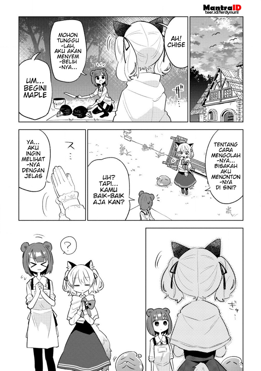 Nekomimi Shoujo wa Mori de Slow Life wo Okuritai: Mofumofu wa Shomou Shimashita ga, Seijo to ka Ouji-sama to ka wa Chuumongai desu Chapter 05.2 Bahasa Indonesia
