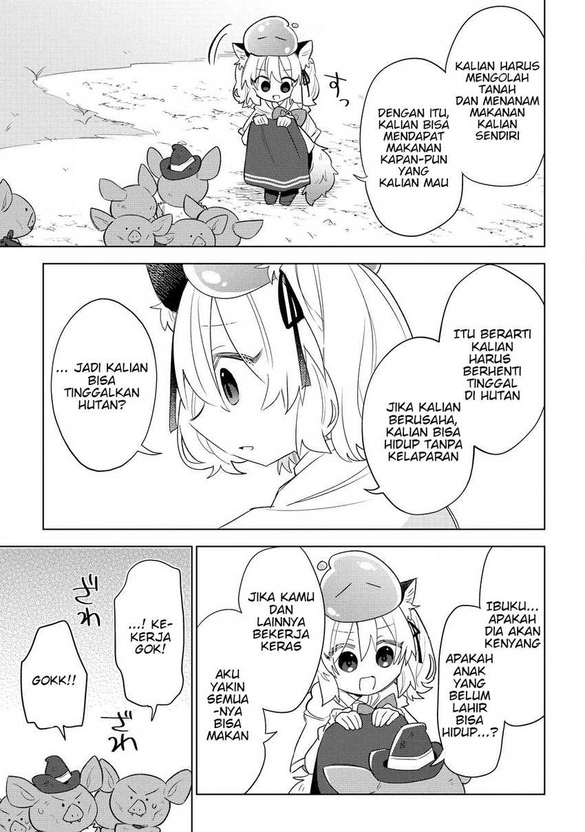 Nekomimi Shoujo wa Mori de Slow Life wo Okuritai: Mofumofu wa Shomou Shimashita ga, Seijo to ka Ouji-sama to ka wa Chuumongai desu Chapter 07.2 Bahasa Indonesia