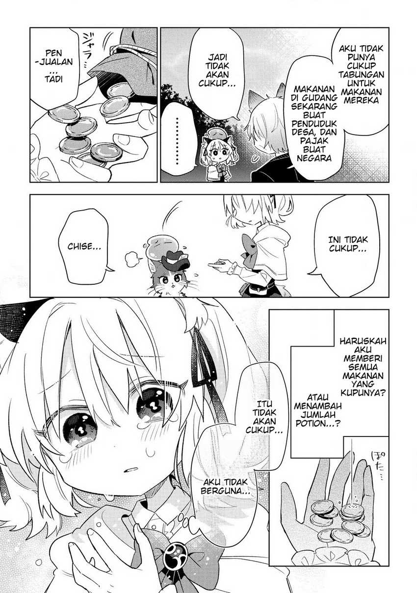 Nekomimi Shoujo wa Mori de Slow Life wo Okuritai: Mofumofu wa Shomou Shimashita ga, Seijo to ka Ouji-sama to ka wa Chuumongai desu Chapter 07.2 Bahasa Indonesia