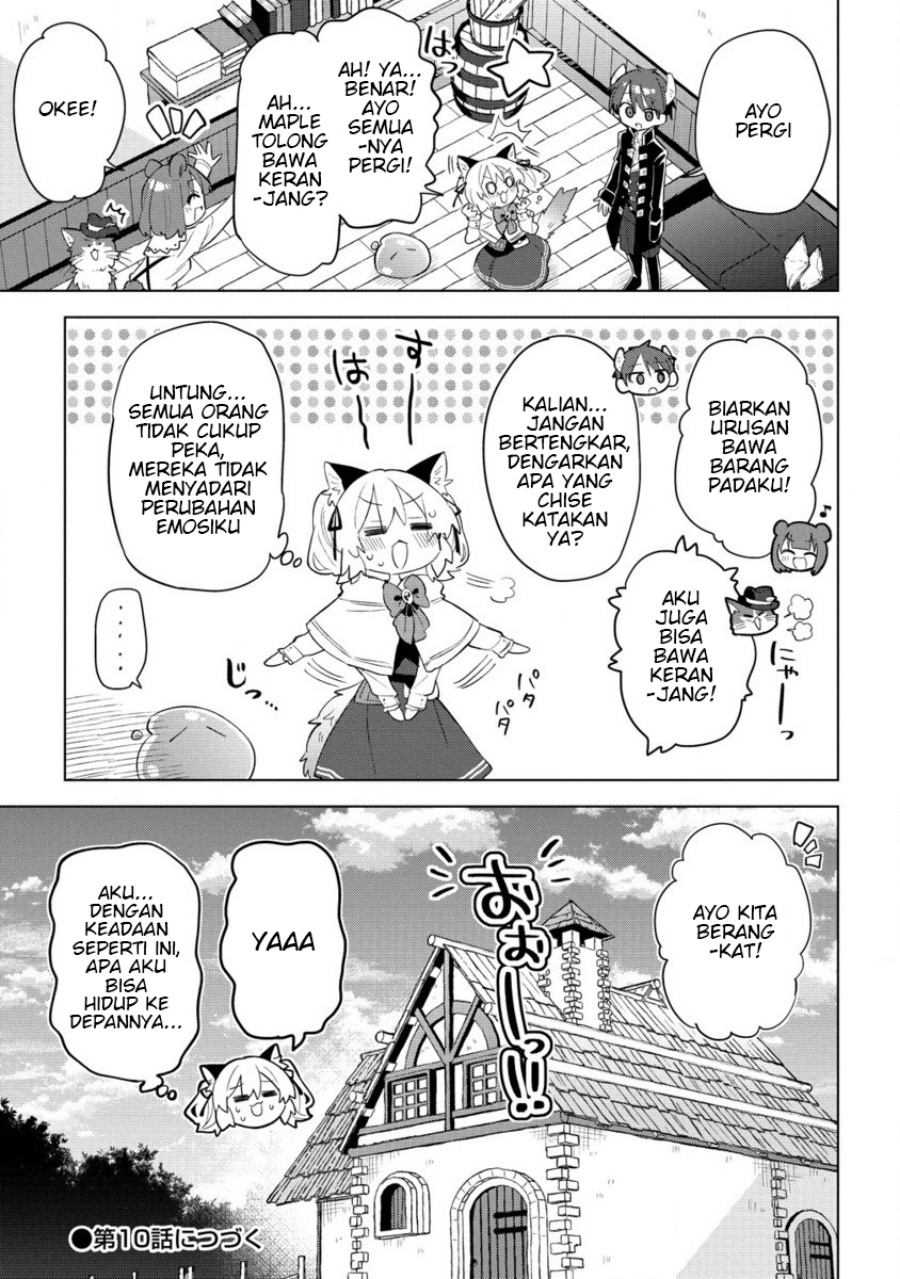 Nekomimi Shoujo wa Mori de Slow Life wo Okuritai: Mofumofu wa Shomou Shimashita ga, Seijo to ka Ouji-sama to ka wa Chuumongai desu chapter 9