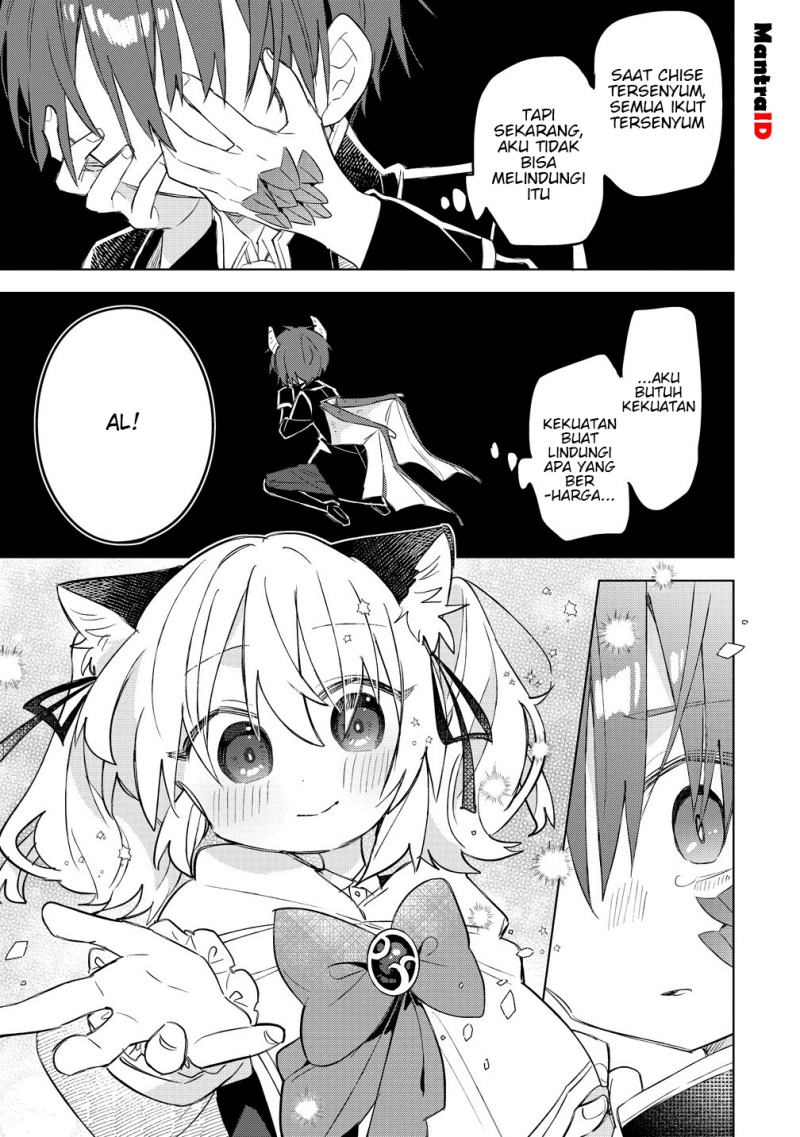 Nekomimi Shoujo wa Mori de Slow Life wo Okuritai: Mofumofu wa Shomou Shimashita ga, Seijo to ka Ouji-sama to ka wa Chuumongai desu Chapter 13.1 Bahasa Indonesia