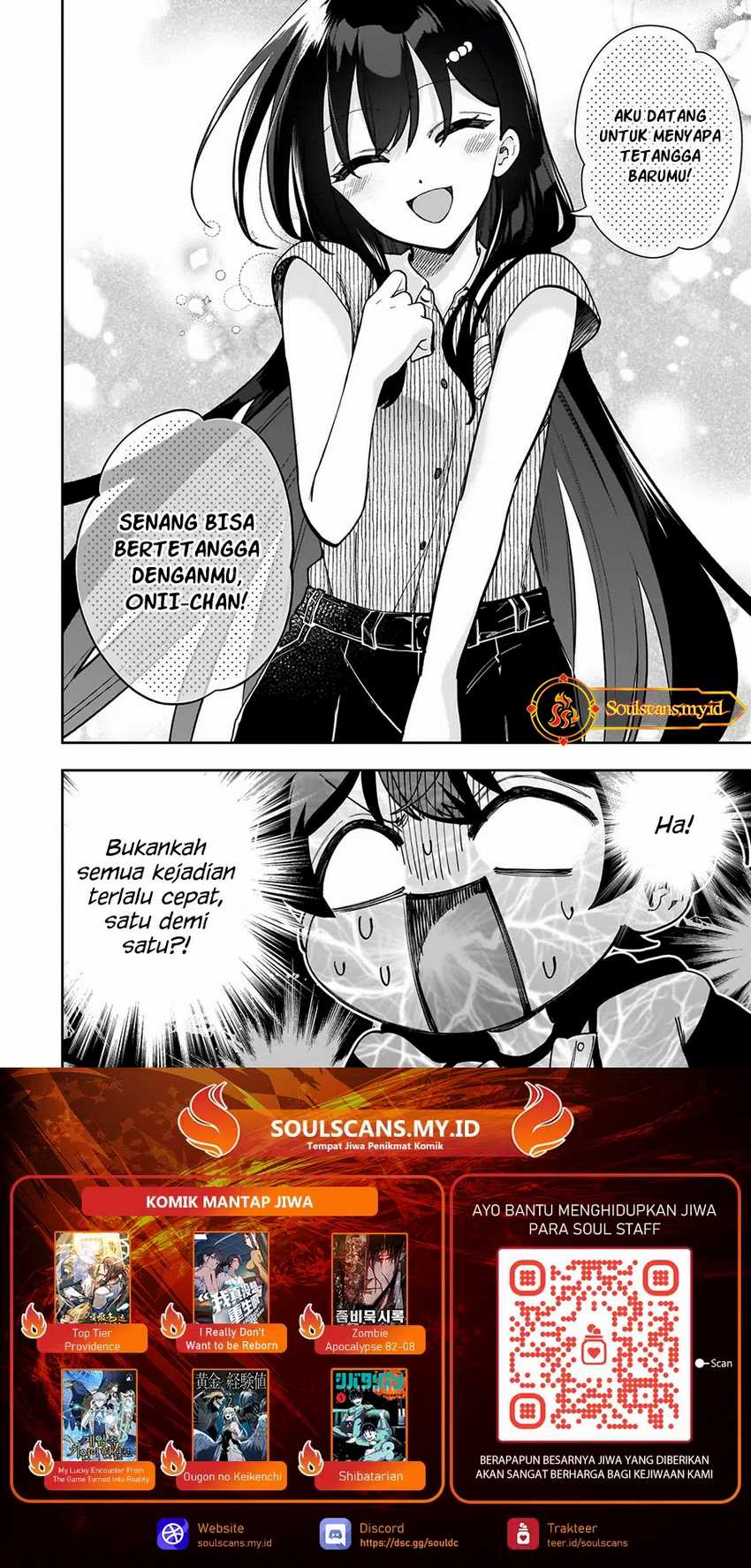 Net no Oshi to Real no Oshi ga Tonari ni Hikkoshite Kita chapter 10