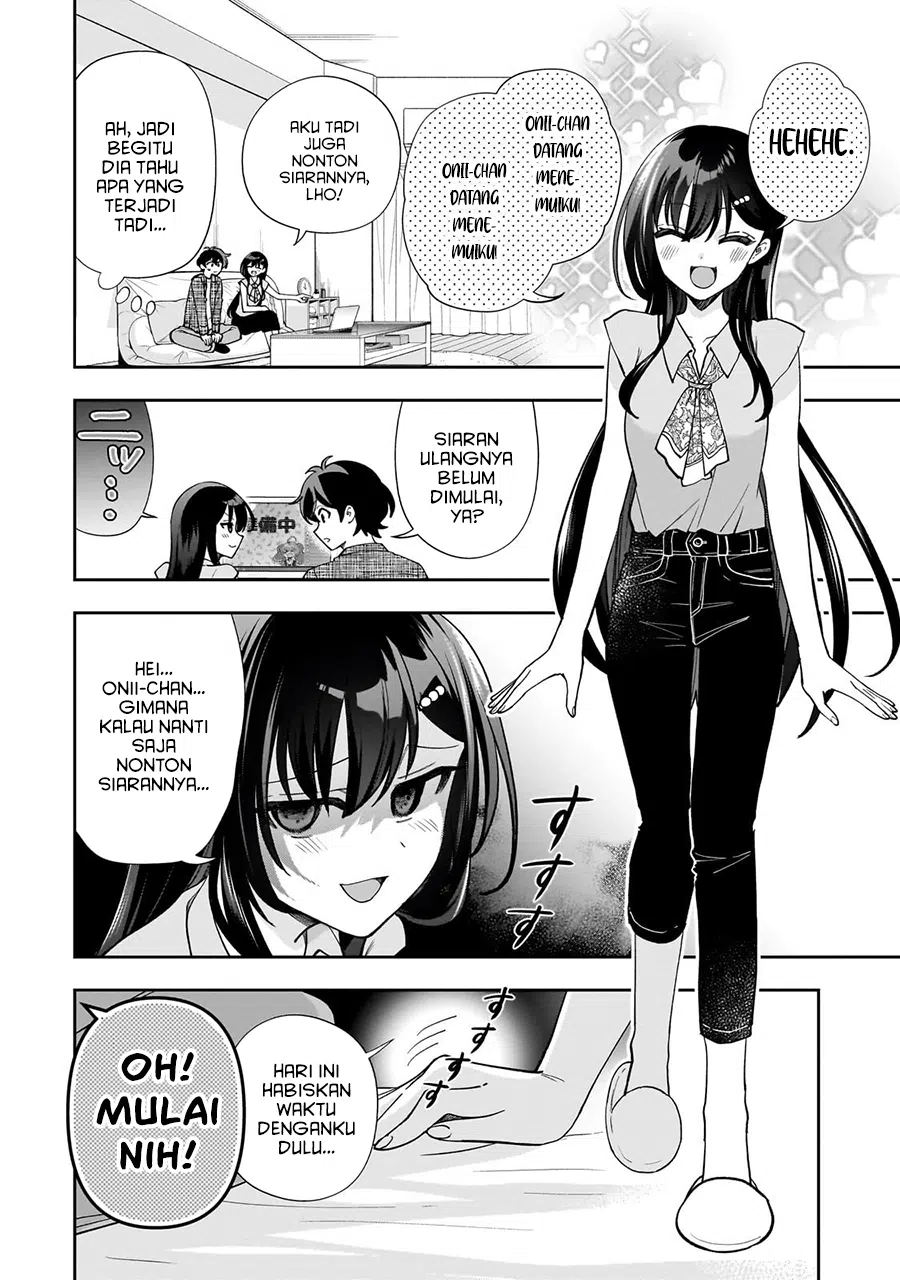 Net no Oshi to Real no Oshi ga Tonari ni Hikkoshite Kita chapter 13
