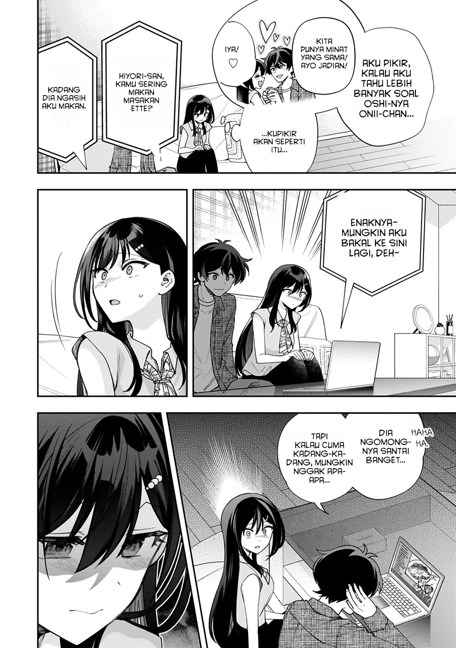Net no Oshi to Real no Oshi ga Tonari ni Hikkoshite Kita chapter 13