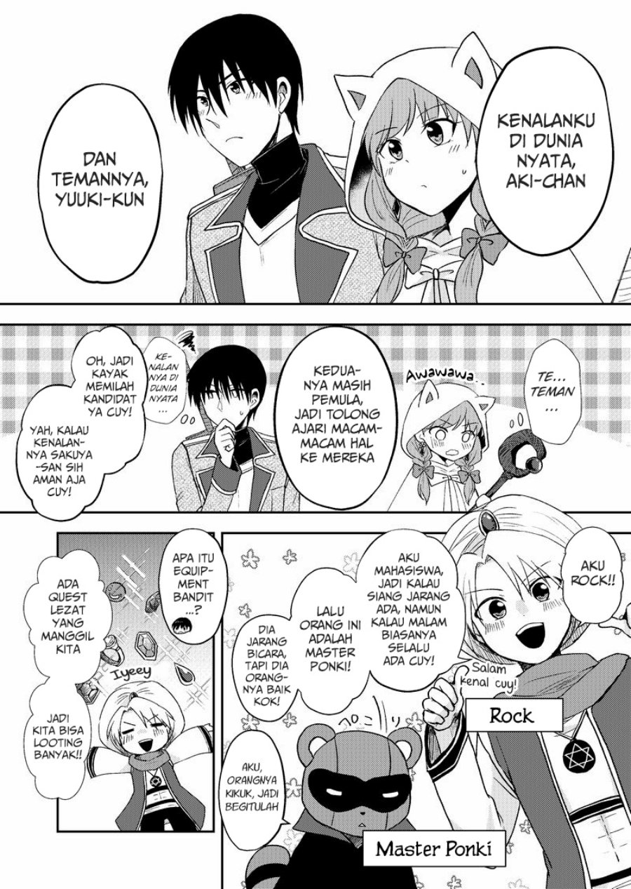 Netoge no Seibetsu wa Daitai Mitame de Damasareru Chapter 11 Bahasa Indonesia