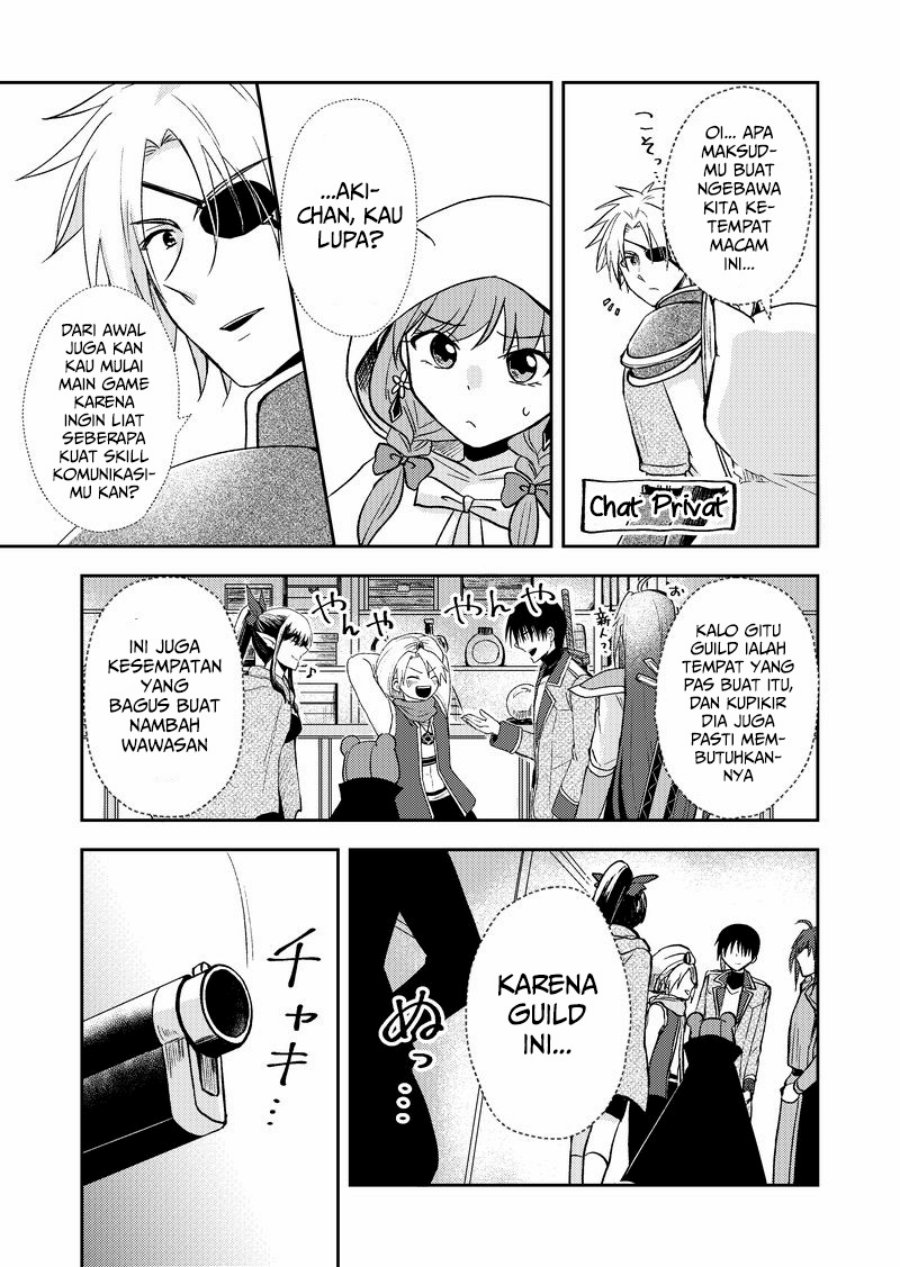 Netoge no Seibetsu wa Daitai Mitame de Damasareru Chapter 11 Bahasa Indonesia
