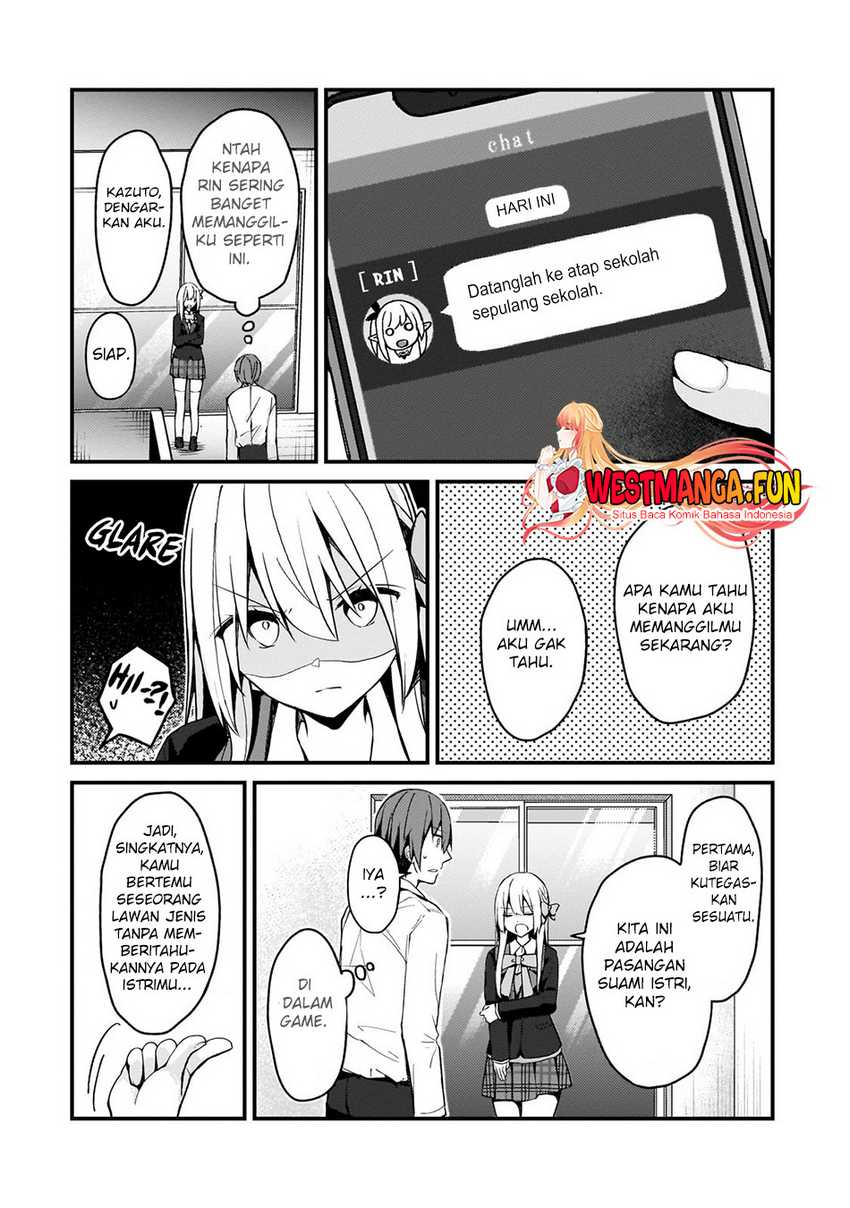 Netoge no Yome ga Ninki Idol datta Chapter 17 Bahasa Indonesia