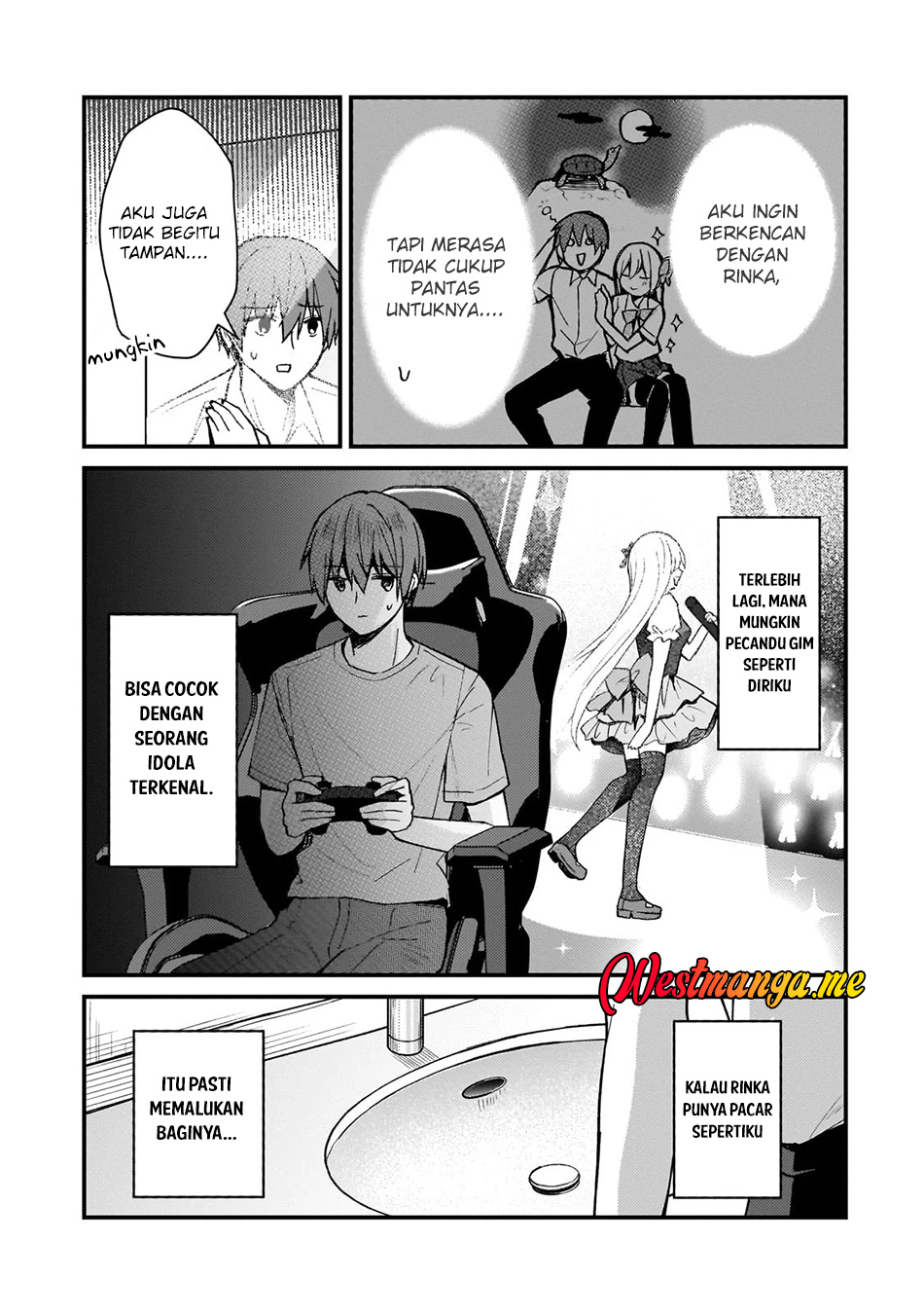 Netoge no Yome ga Ninki Idol datta chapter 28