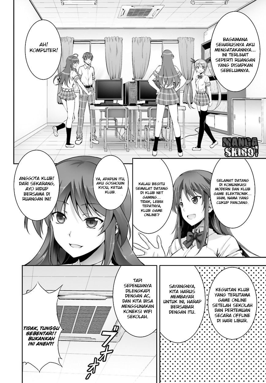 Netoge no Yome wa Onnanoko ja Nai to Omotta? Chapter 04 Bahasa Indonesia