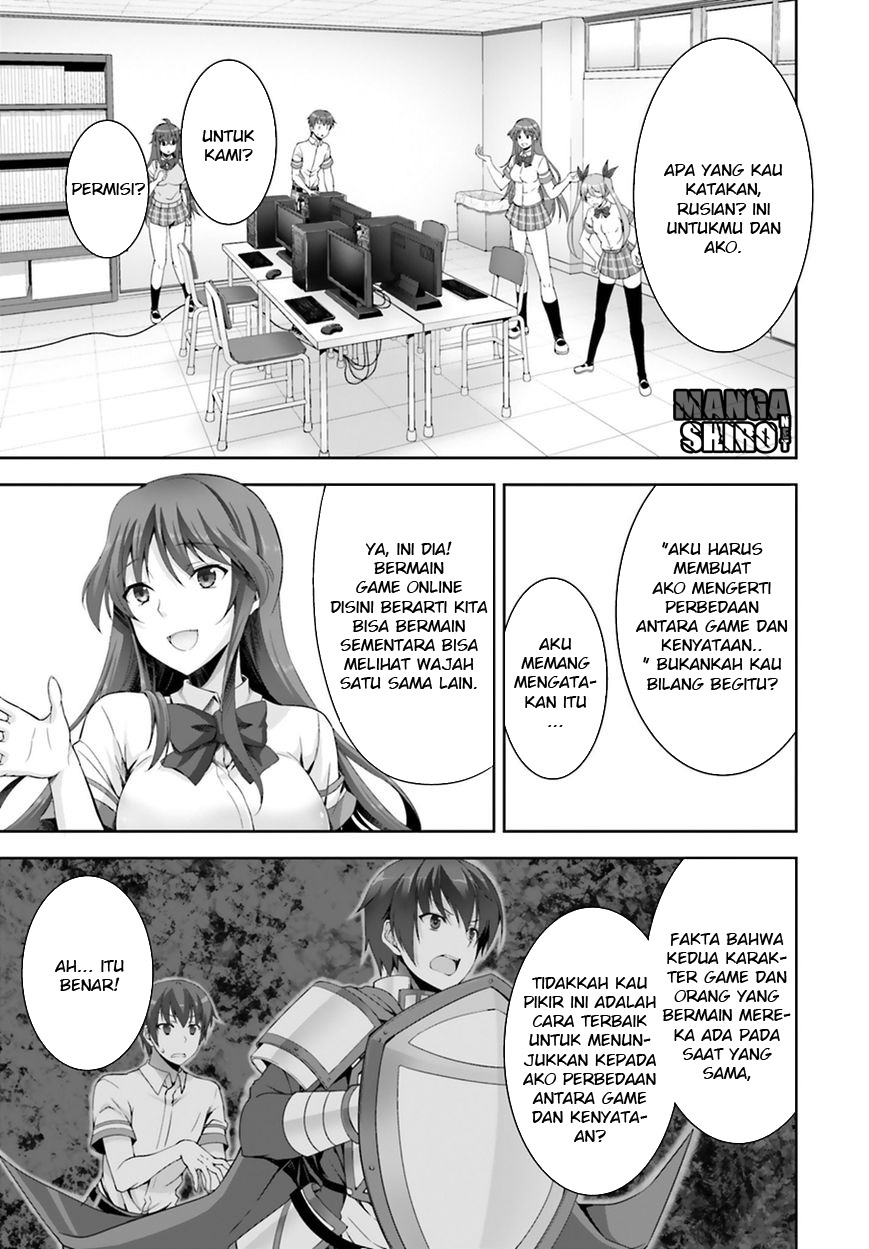 Netoge no Yome wa Onnanoko ja Nai to Omotta? Chapter 04 Bahasa Indonesia