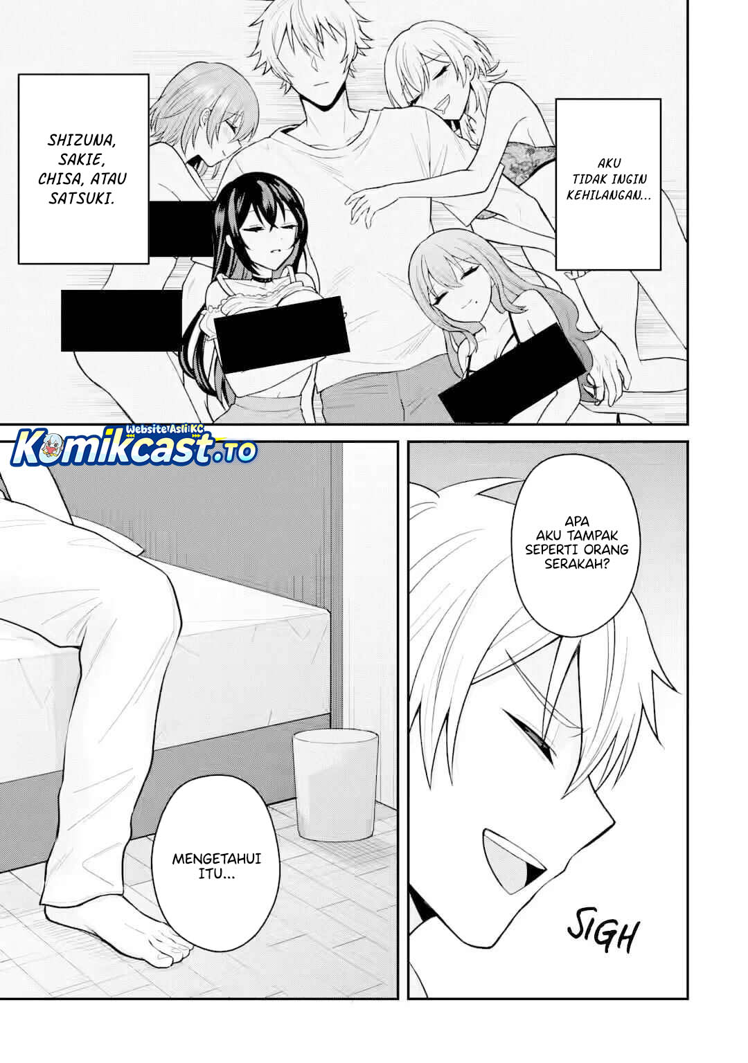 Netorare Manga no Kuzu Otoko ni Tensei Shitaa Hazu ga Heroine ga Yottekuru en Chapter 21 Bahasa Indonesia