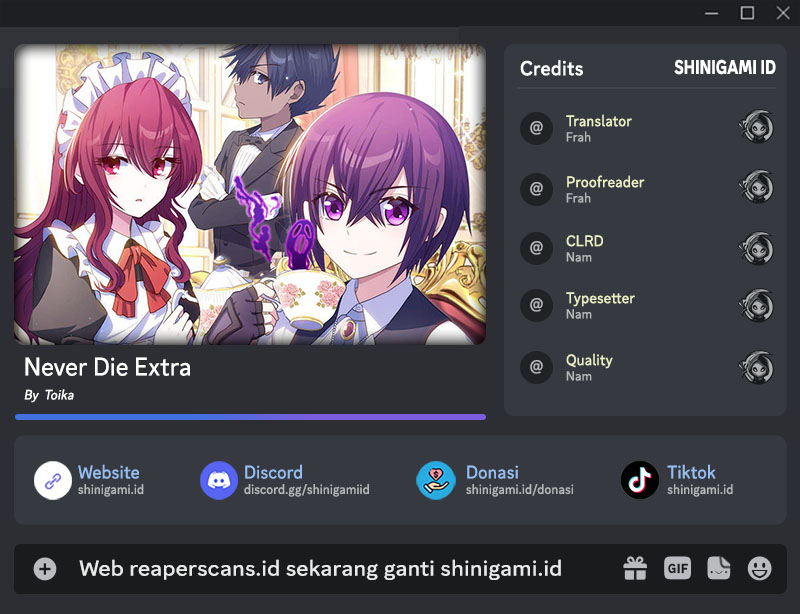 Never Die Extra Chapter 40 Bahasa Indonesia