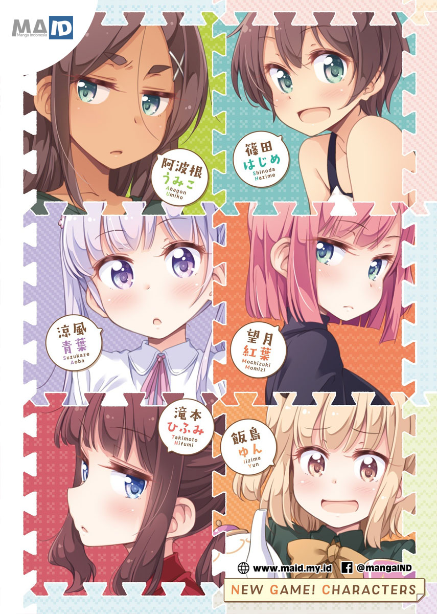 New Game! Chapter 17 Bahasa Indonesia