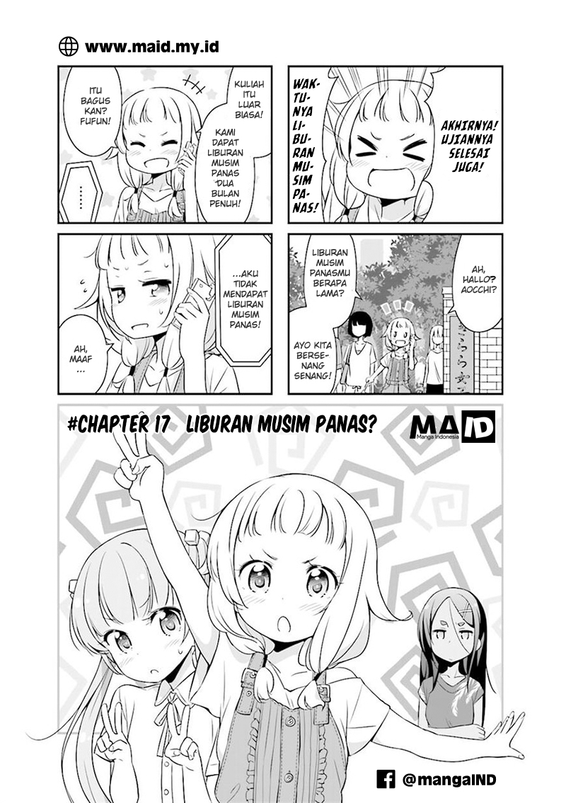 New Game! Chapter 17 Bahasa Indonesia
