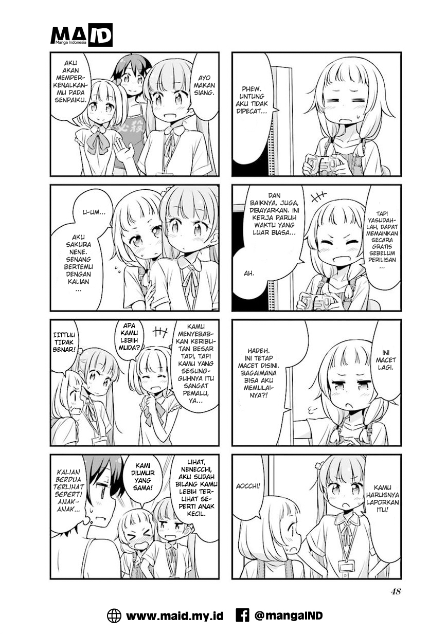 New Game! Chapter 17 Bahasa Indonesia