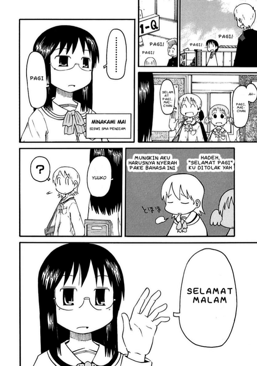 Nichijou Chapter 01 Bahasa Indonesia
