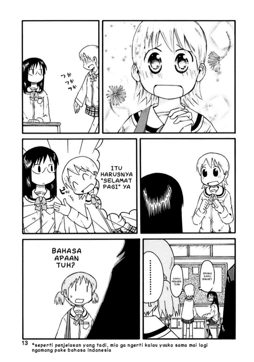 Nichijou Chapter 01 Bahasa Indonesia