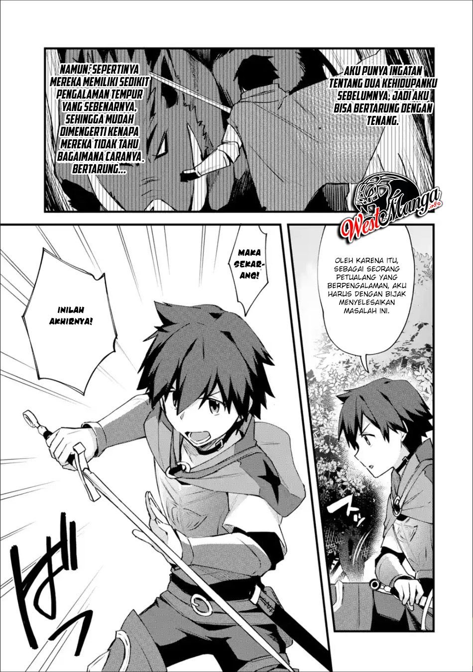 Nido Tensei Shita Shounen wa S Rank Boukensha Toshite Heion ni Sugosu Chapter 04 Bahasa Indonesia