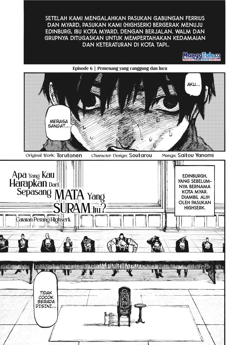 Nigoru Hitomi de Nani wo Negau – Highserk Senki Chapter 06 Bahasa Indonesia