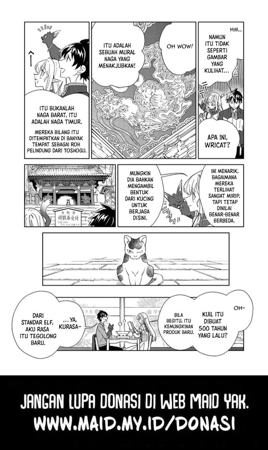 Nihon e Youkoso Elf-san. Chapter 64.5 Bahasa Indonesia