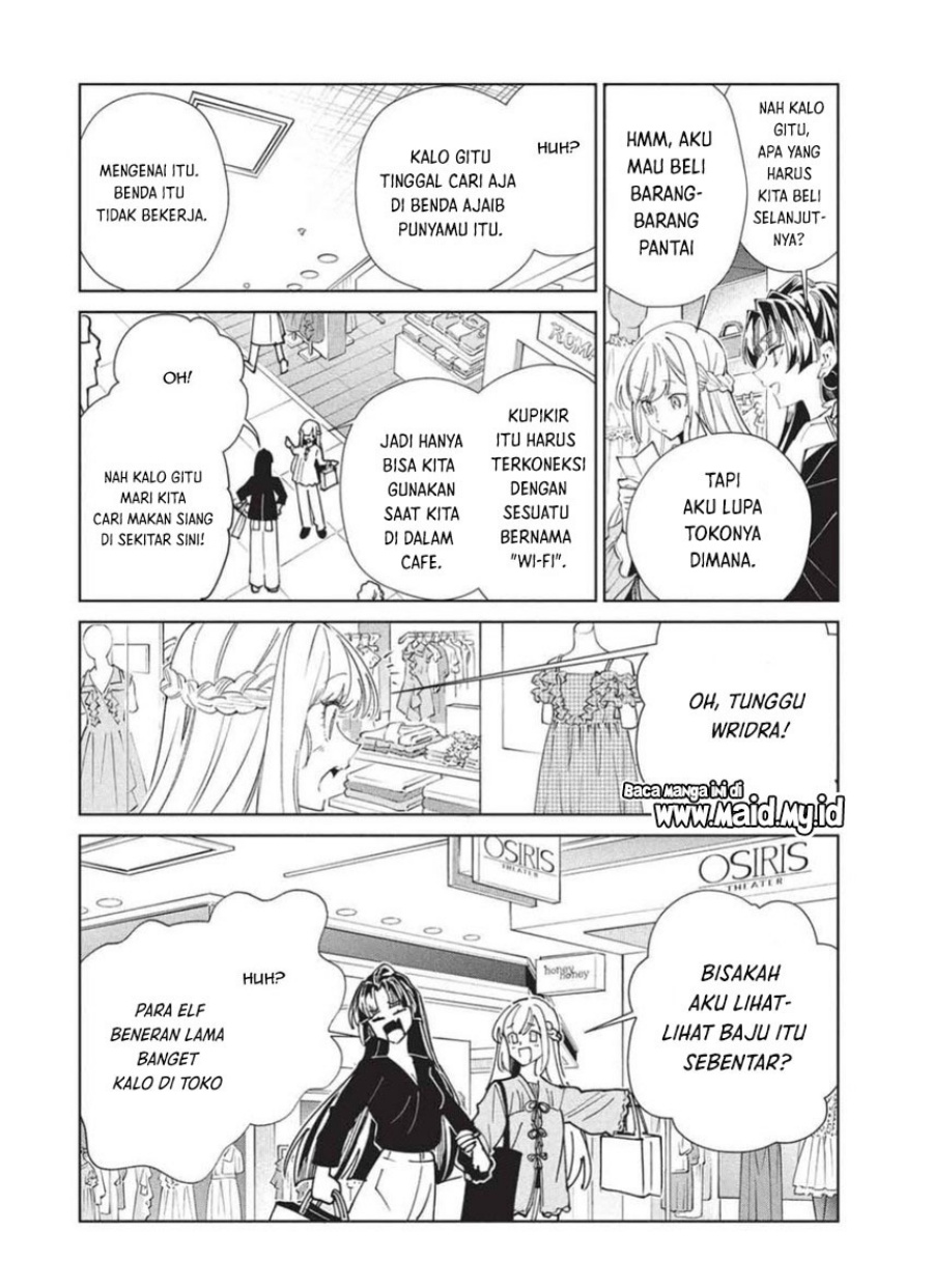Nihon e Youkoso Elf-san. Chapter 65 Bahasa Indonesia
