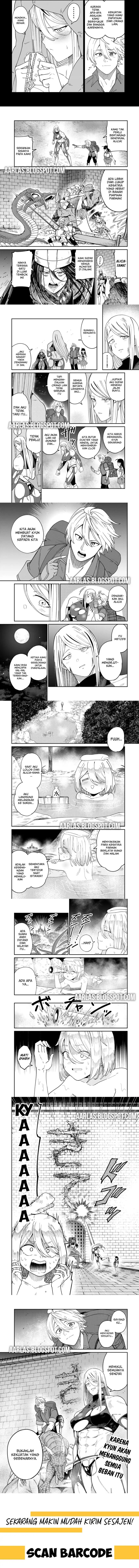 Nimotsu Mochi no Nousuji Musou Chapter 15.2 Bahasa Indonesia