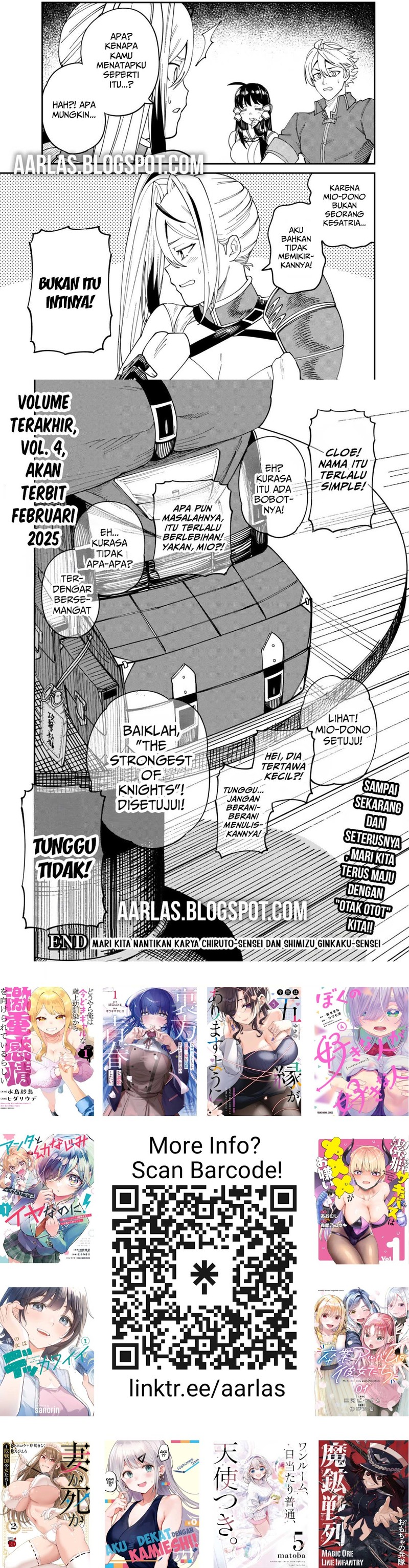 Nimotsu Mochi no Nousuji Musou Chapter 20 Bahasa Indonesia