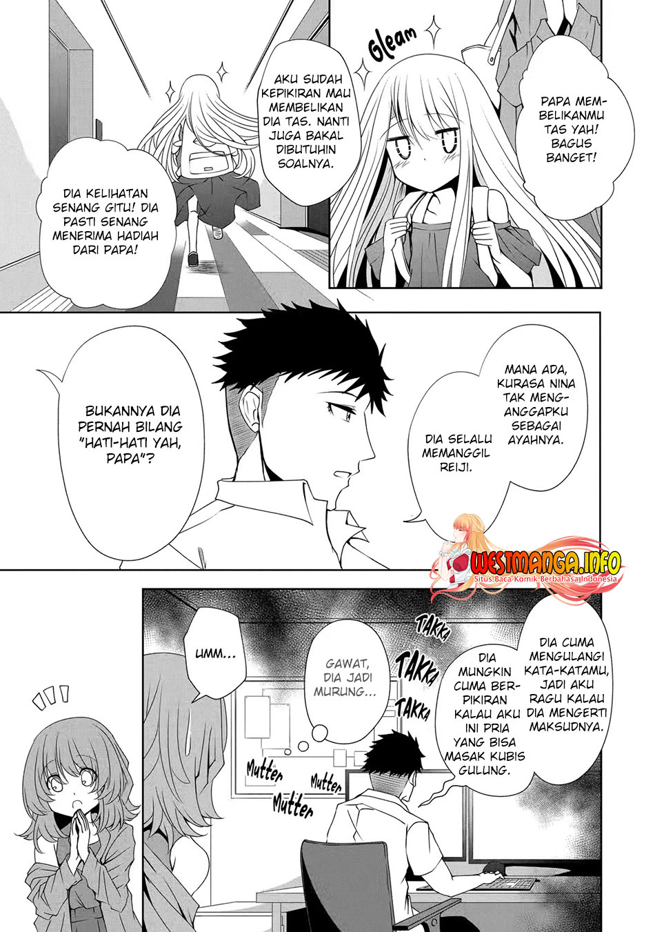 Nina wa Papa o Koroshitai Chapter 08 Bahasa Indonesia
