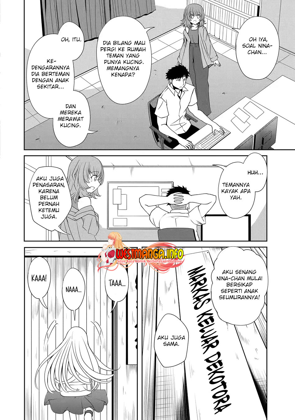 Nina wa Papa o Koroshitai Chapter 08 Bahasa Indonesia