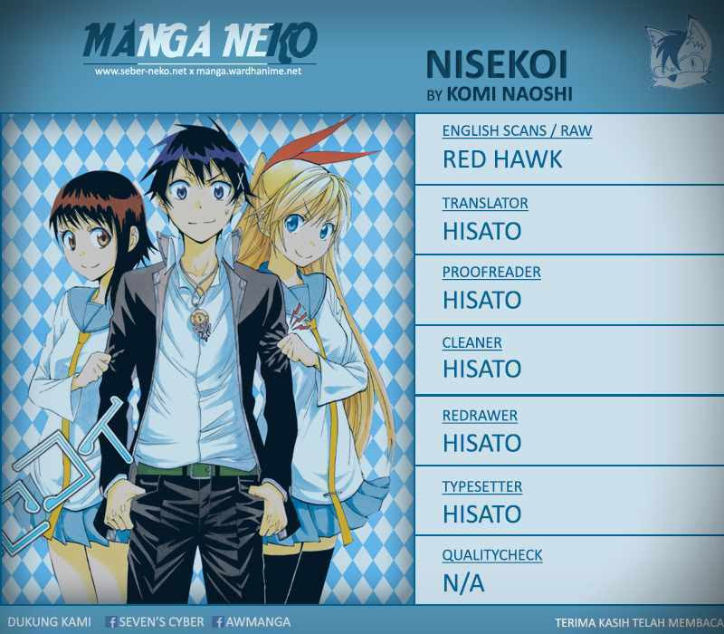 Nisekoi chapter 62