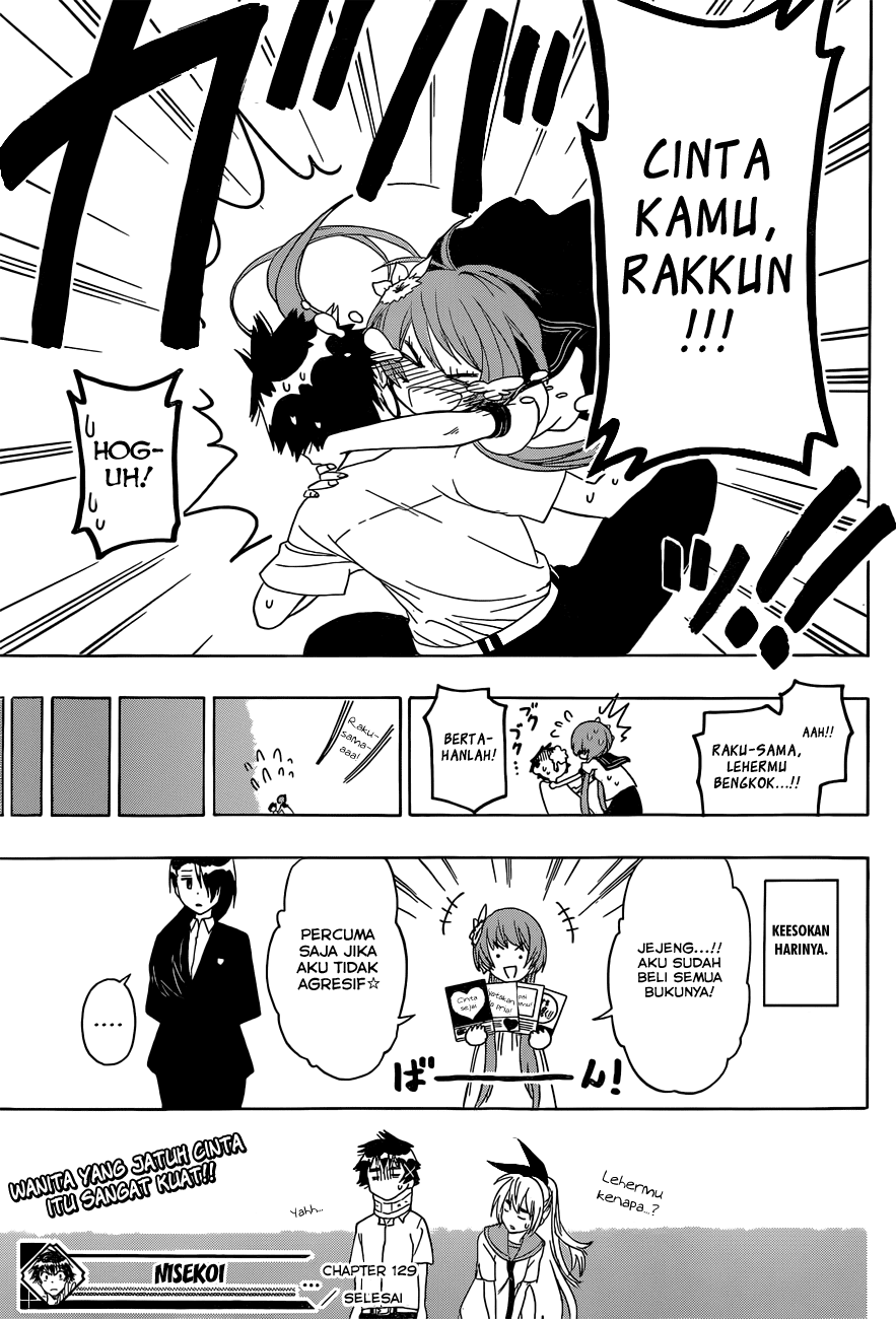 Nisekoi chapter 129