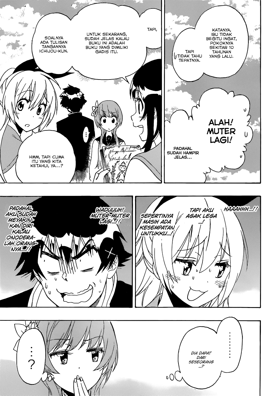 Nisekoi chapter 168