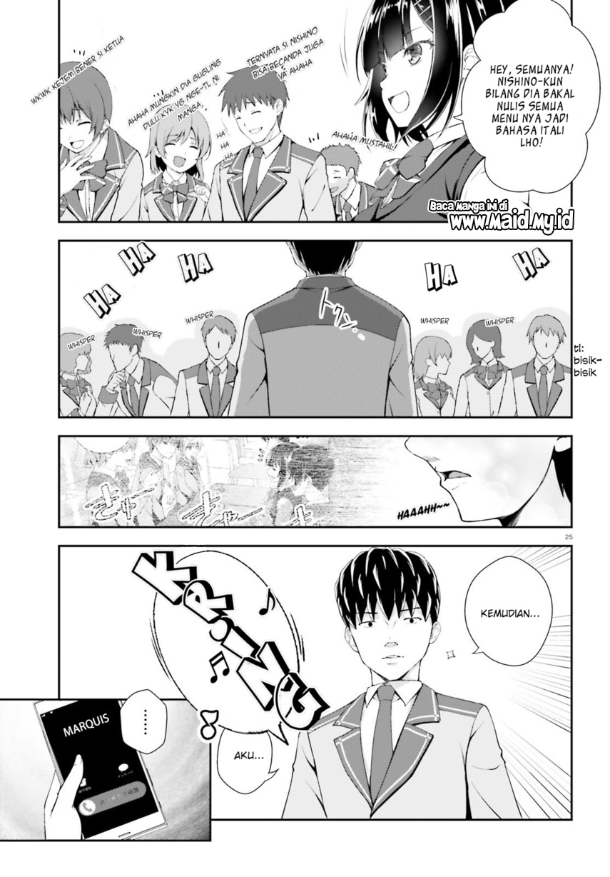 Nishino ~ Gakunai Kasuto Saikai Ni Shite Ino Sekai Saikyo No Shonen ~ Chapter 03 Bahasa Indonesia