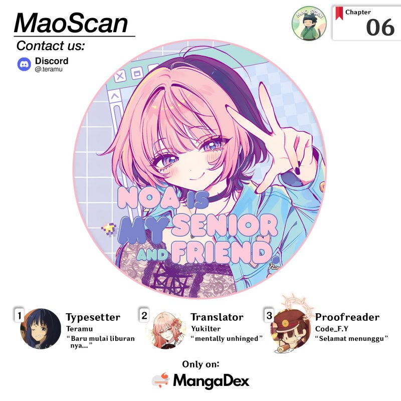 Noa-senpai wa Tomodachi Chapter 06 Bahasa Indonesia