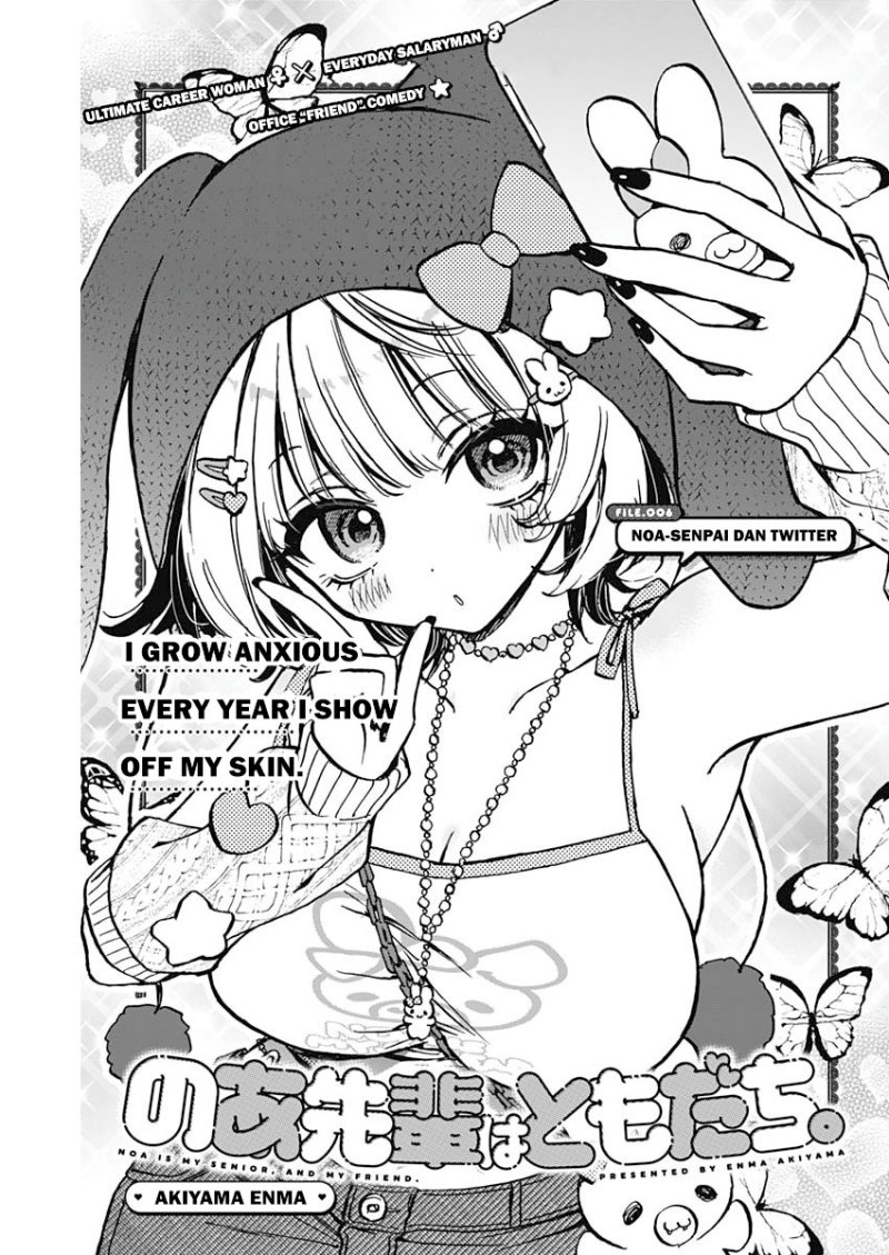 Noa-senpai wa Tomodachi Chapter 06 Bahasa Indonesia