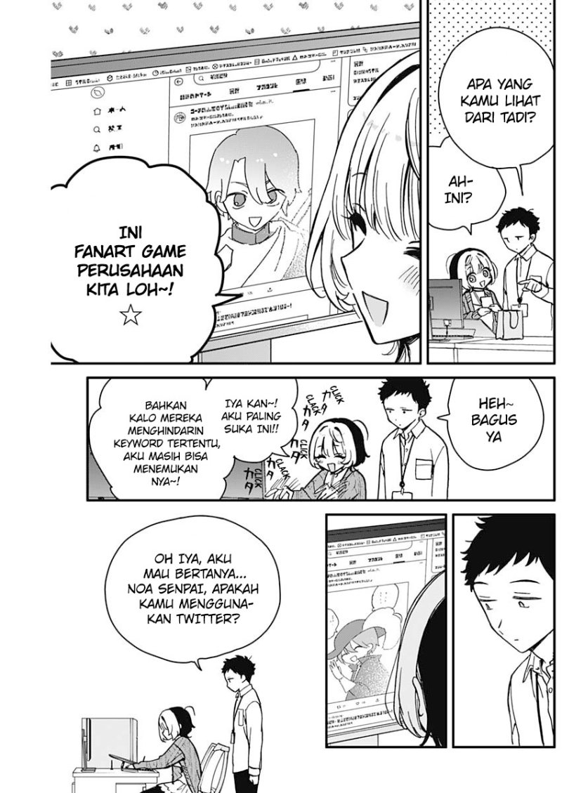 Noa-senpai wa Tomodachi Chapter 06 Bahasa Indonesia