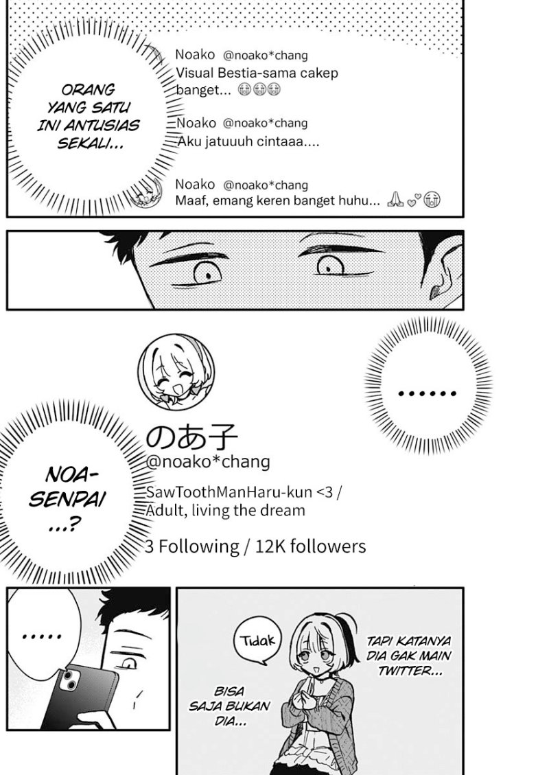 Noa-senpai wa Tomodachi Chapter 06 Bahasa Indonesia