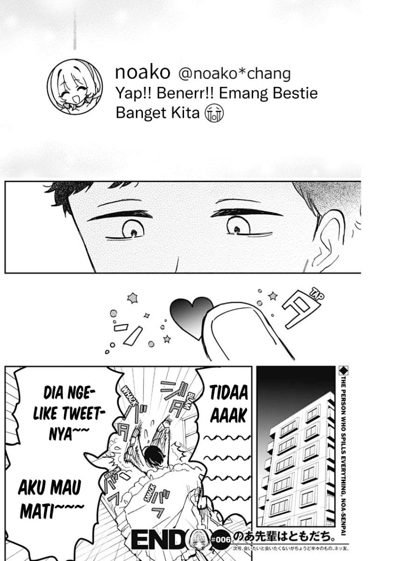 Noa-senpai wa Tomodachi Chapter 06 Bahasa Indonesia