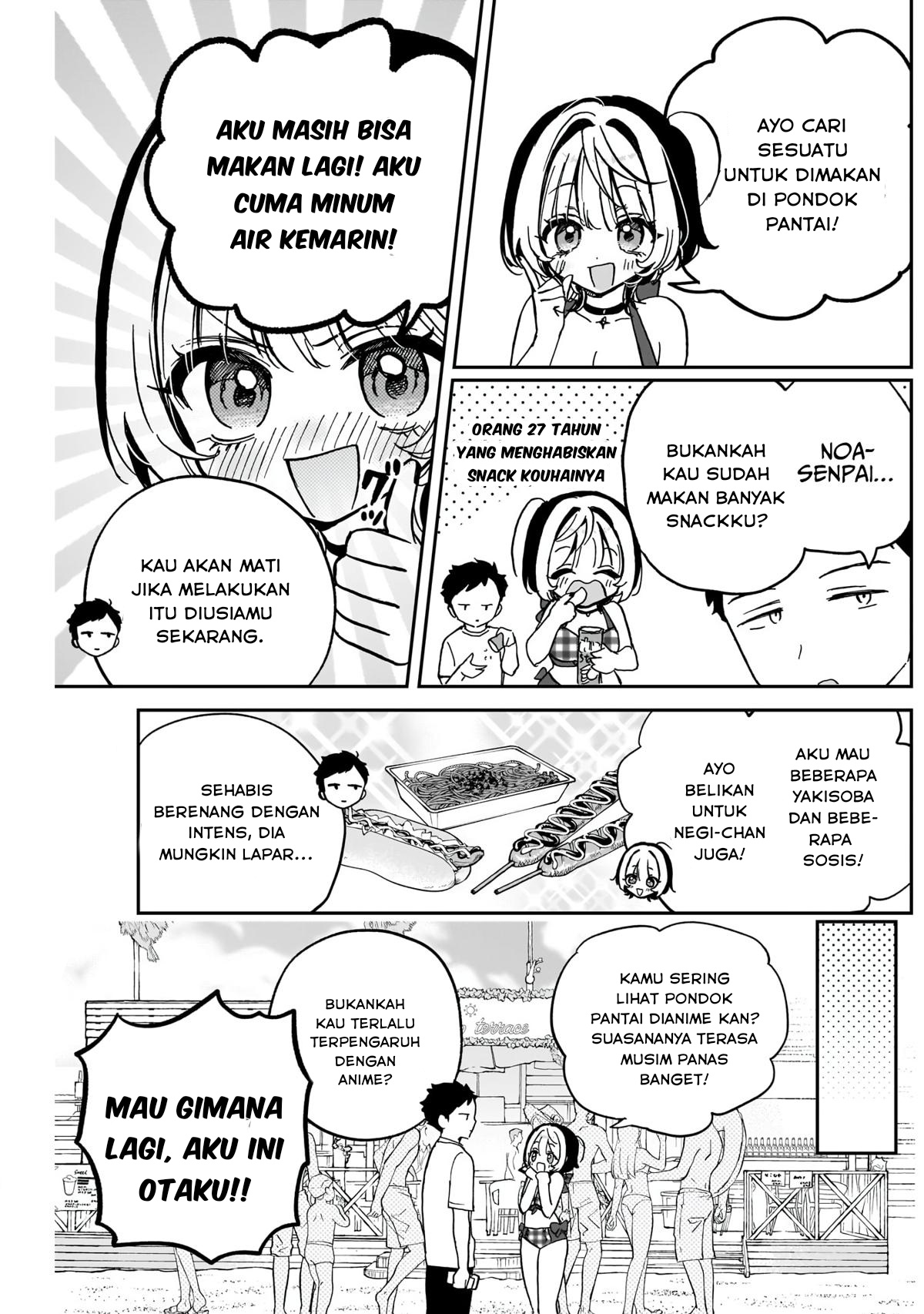 Noa-senpai wa Tomodachi Chapter 35 Bahasa Indonesia
