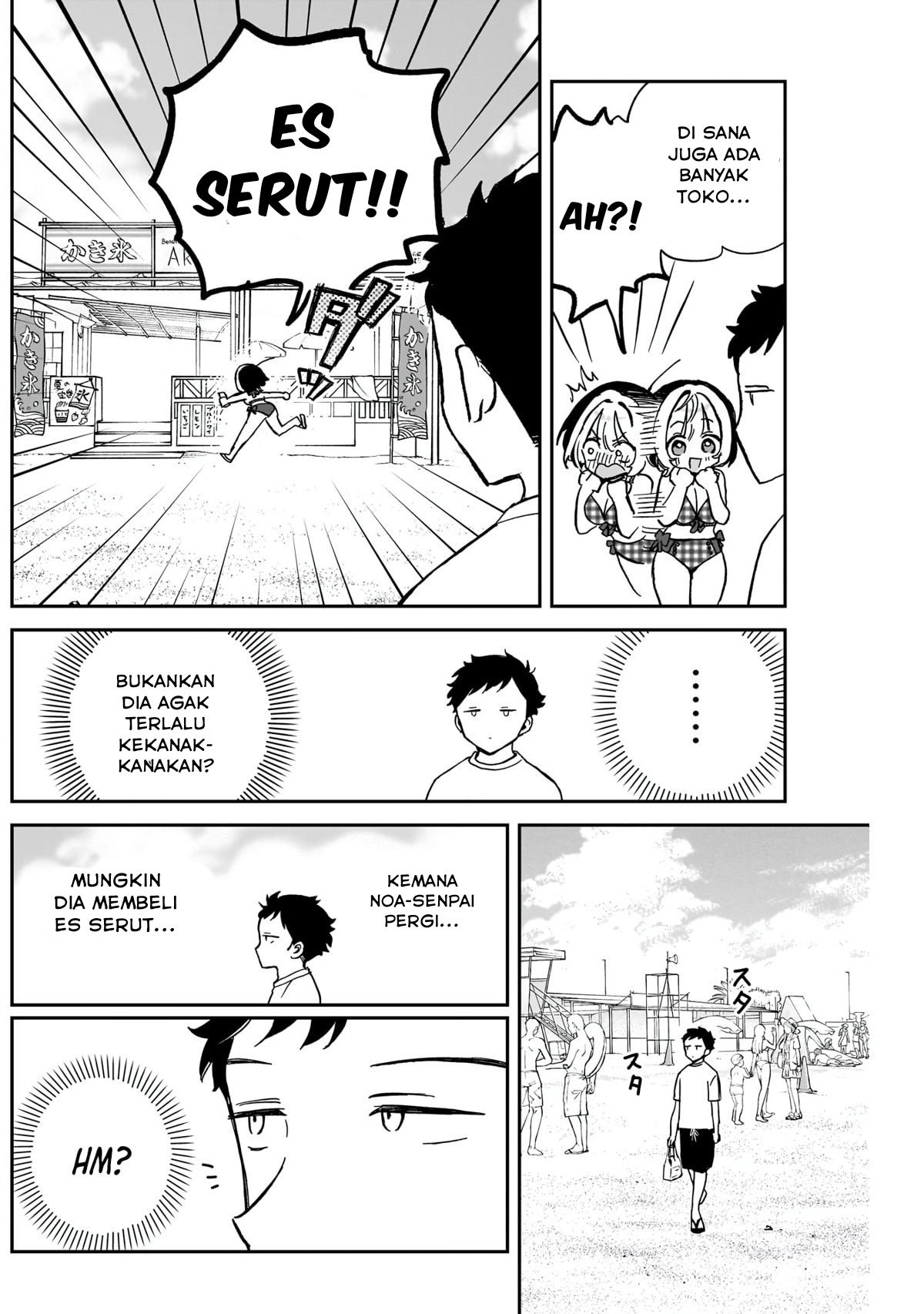 Noa-senpai wa Tomodachi Chapter 35 Bahasa Indonesia