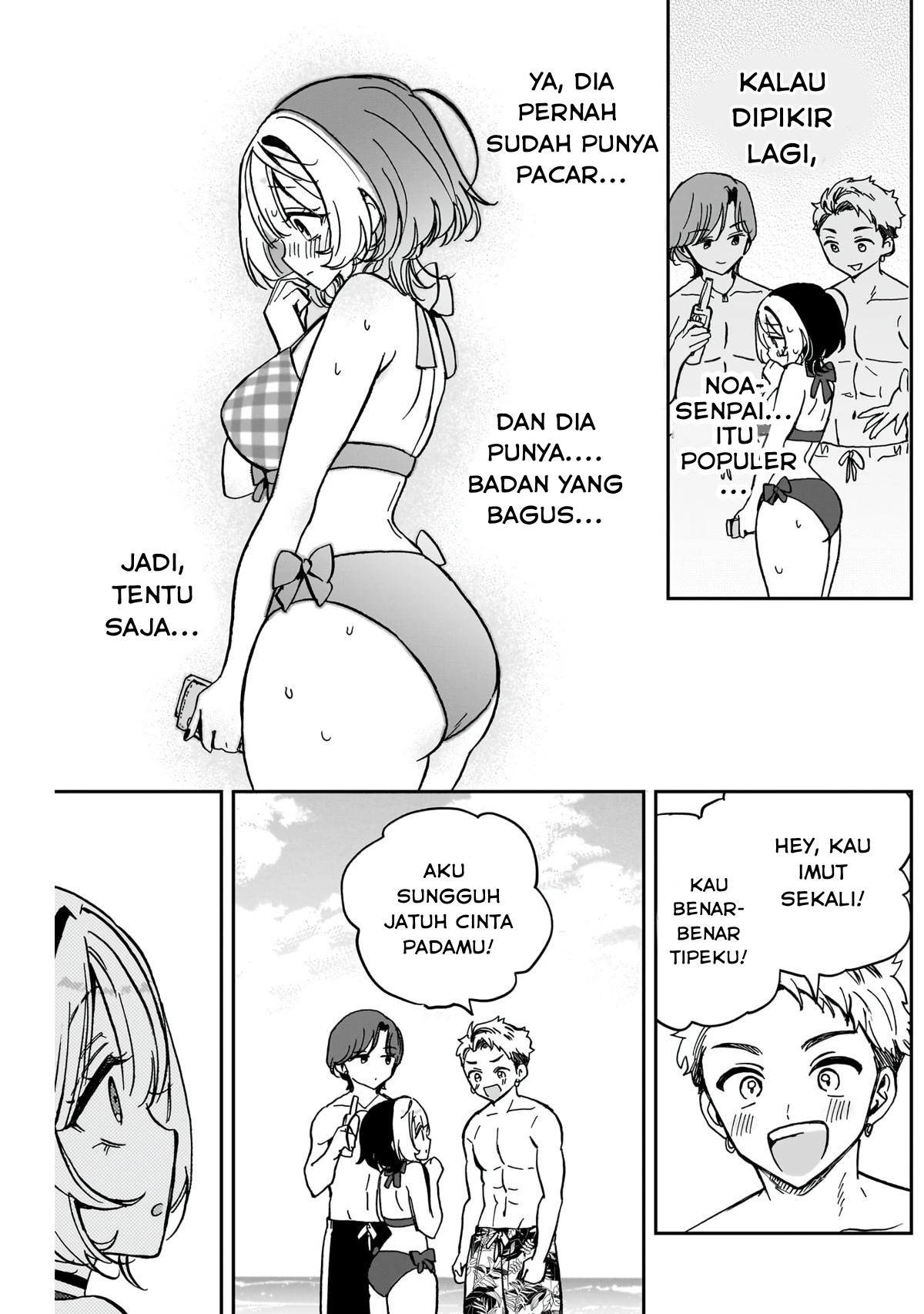 Noa-senpai wa Tomodachi Chapter 35 Bahasa Indonesia