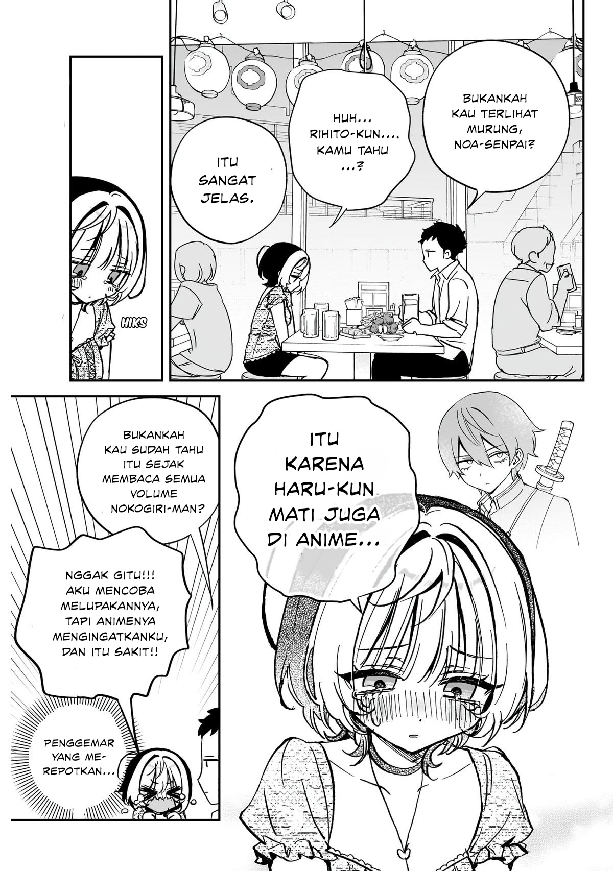 Noa-senpai wa Tomodachi Chapter 42 Bahasa Indonesia
