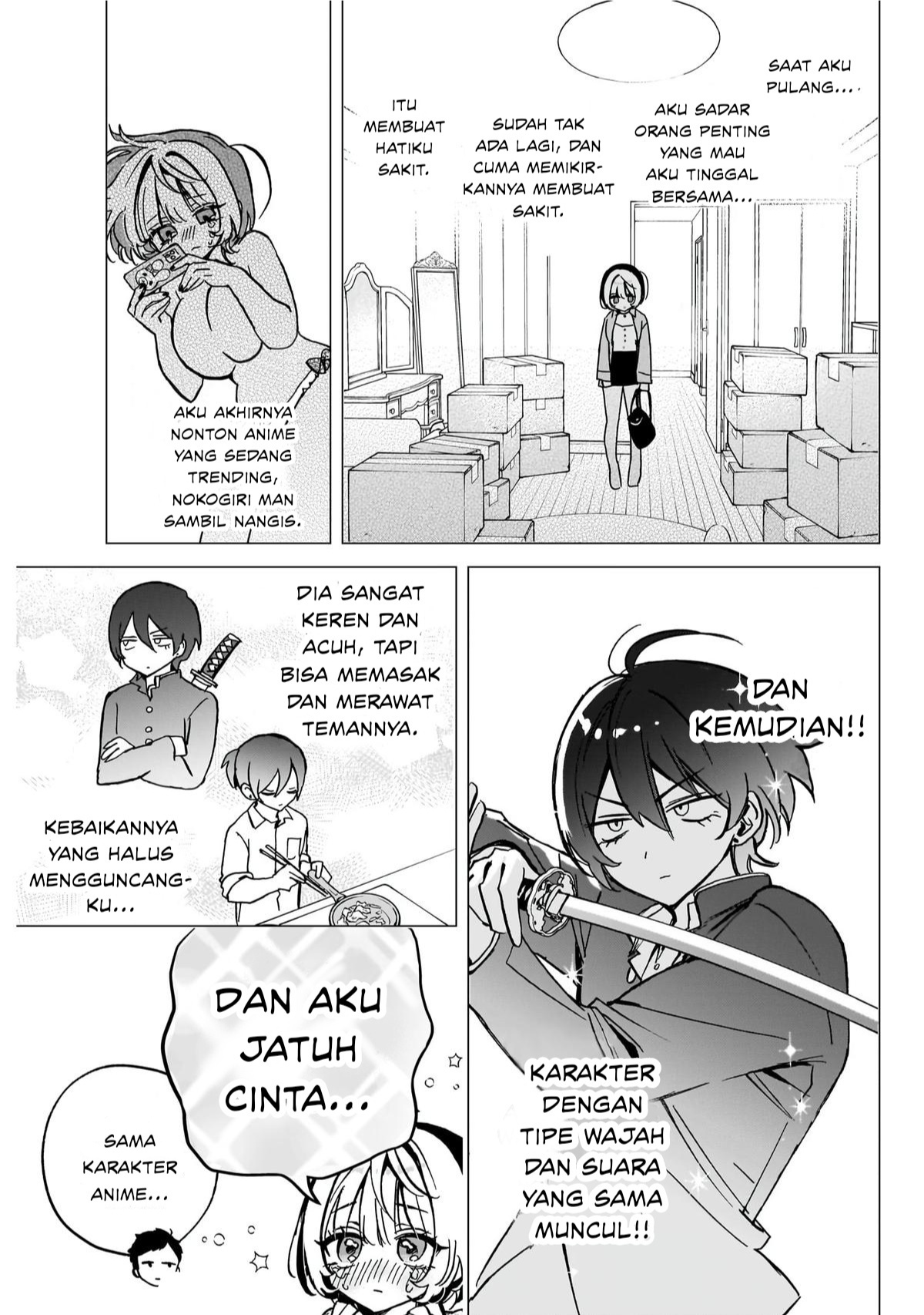 Noa-senpai wa Tomodachi Chapter 42 Bahasa Indonesia
