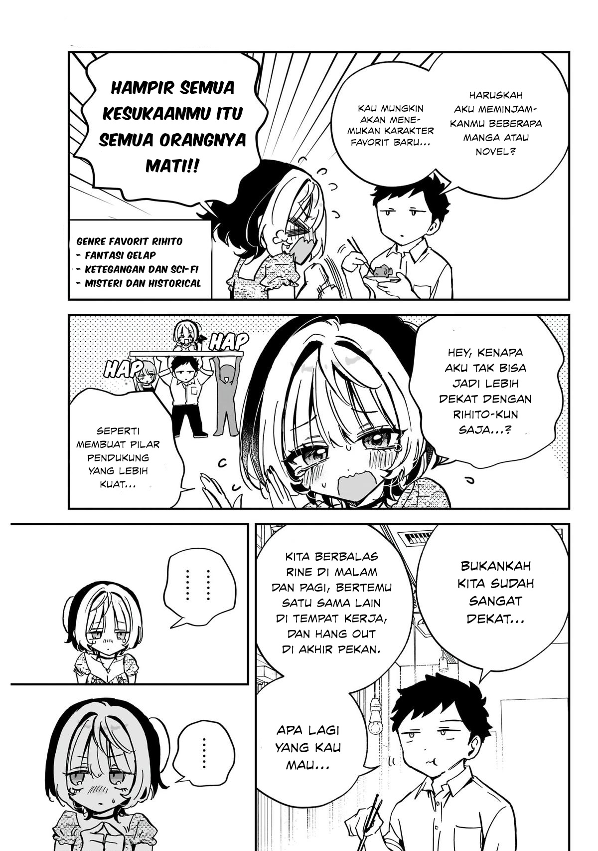 Noa-senpai wa Tomodachi Chapter 42 Bahasa Indonesia